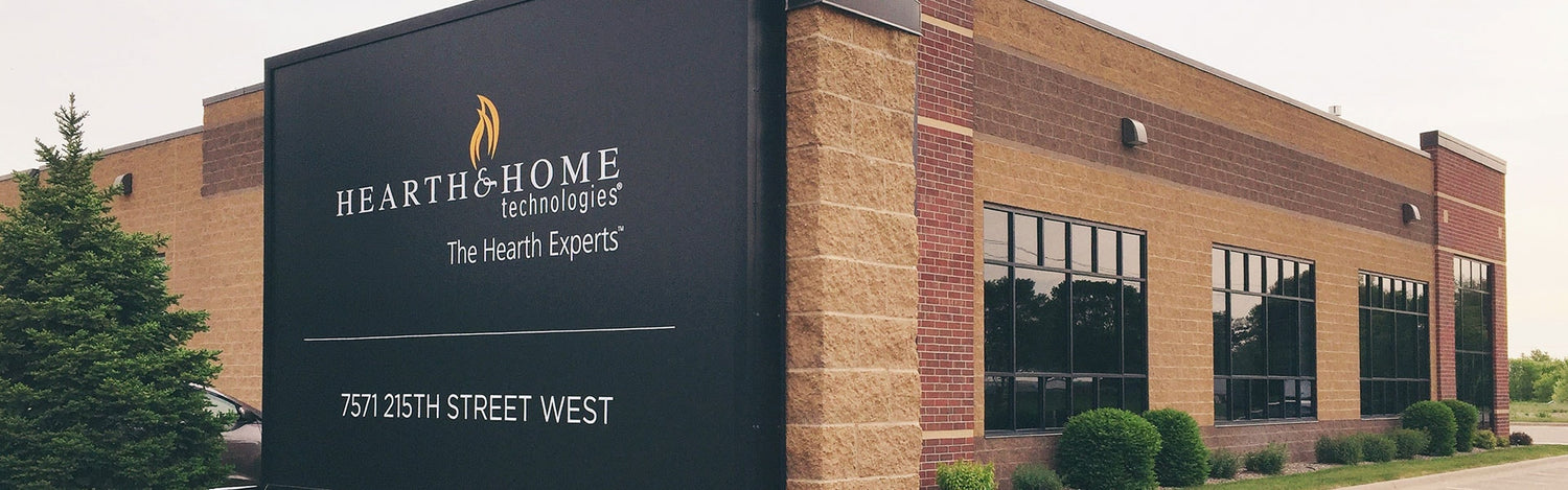 The sign outside Hearth and Home Technologies' Headquarters